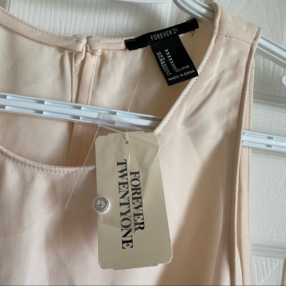 NWT - Forever 21 - Open-back Chiffon Blouse - Picture 5 of 7